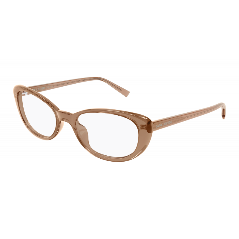 Eyeglasses Saint Laurent SL 822 OPT- 008 Brown / Transparent 52mm
