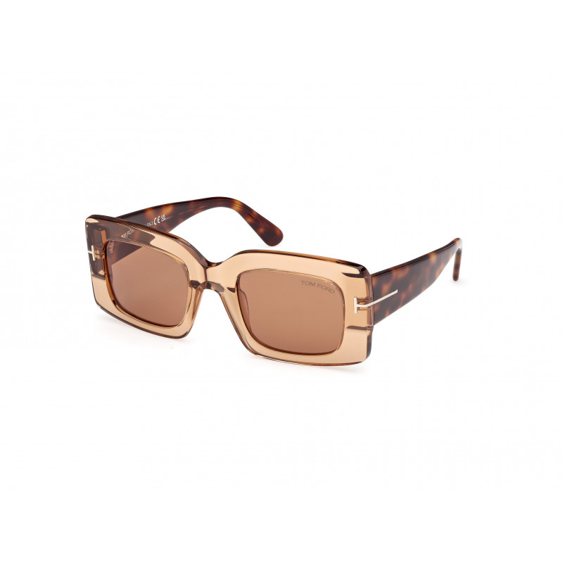 Sunglasses Tom Ford FT 1188 45E Shiny Light Brown / 50mm