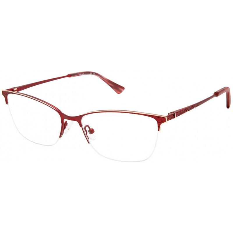 Eyeglasses Nicole Miller WAVERLY C02 Burg/Rose Gold 57mm