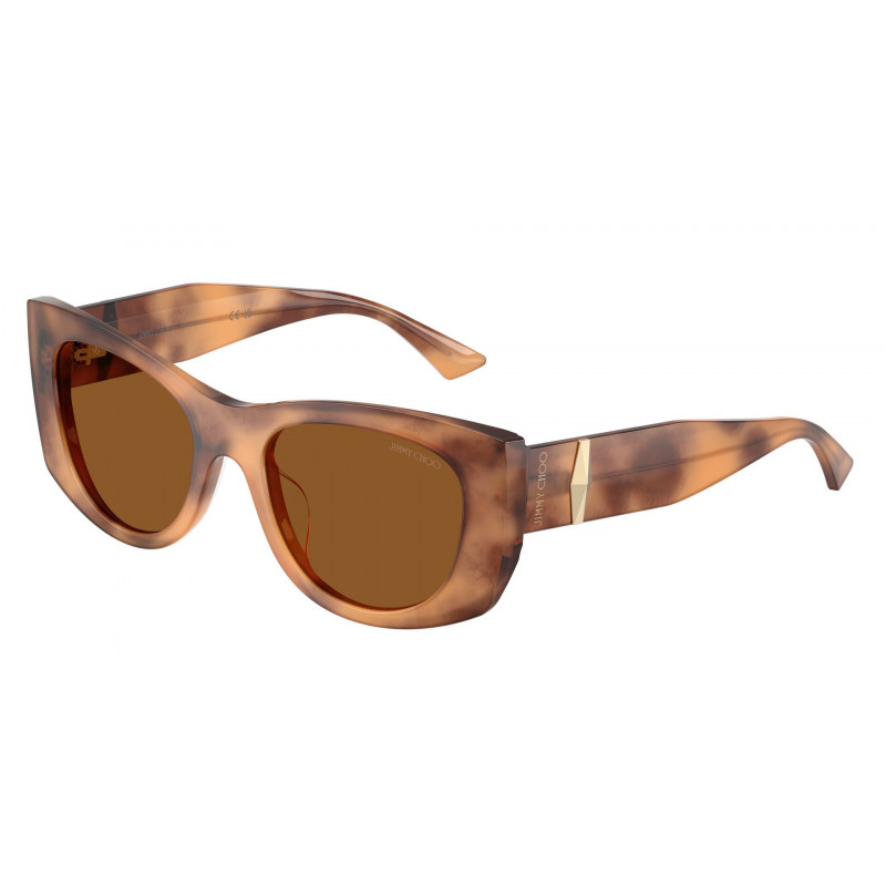 Sunglasses Jimmy Choo JC 5066 U 509673 Tan Havana / Dark Brown Polyamide Standard 52mm