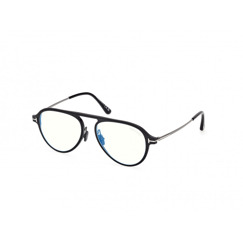 Eyeglasses Tom Ford FT 5972 -B 005 Matte Black / Shiny Gunmetal 54mm
