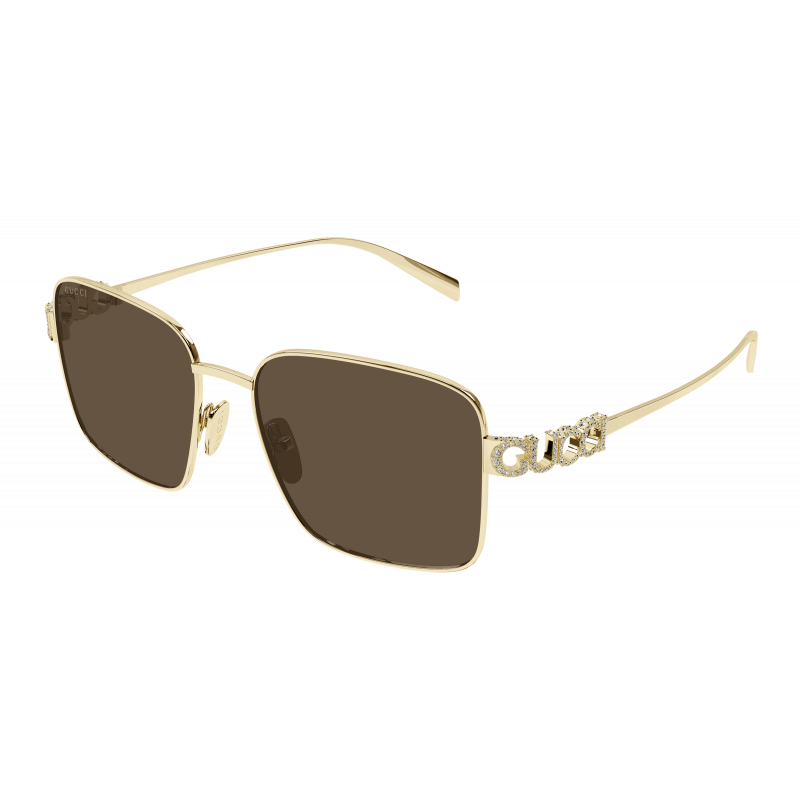 Sunglasses Gucci GG 1937 S- 002 Gold / Brown 54mm