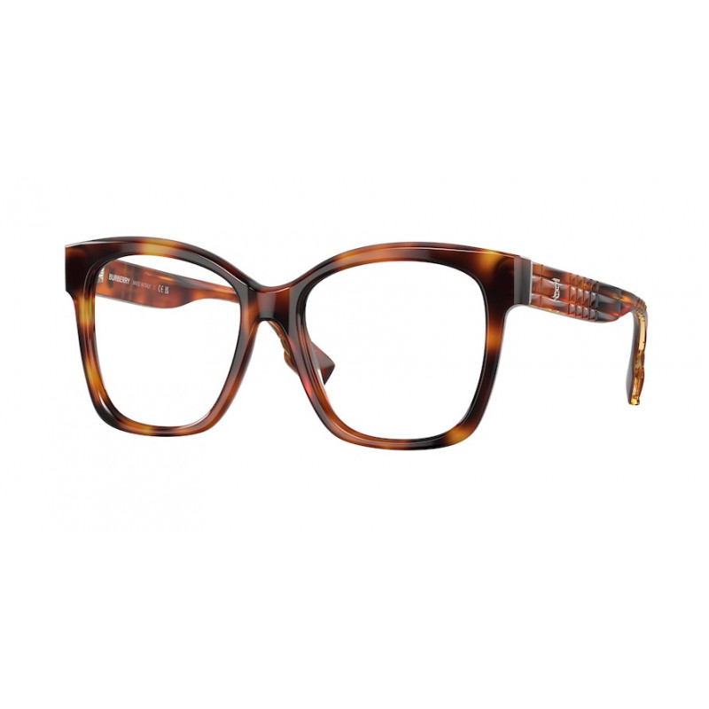 Eyeglasses Burberry BE 2363 F 3316 Sylvie Light Havana 53mm