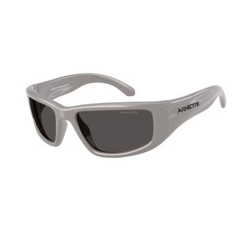 Sunglasses Arnette AN 4358 296187 Metallic Silver / Dark Grey Policarbonate Standard 58mm