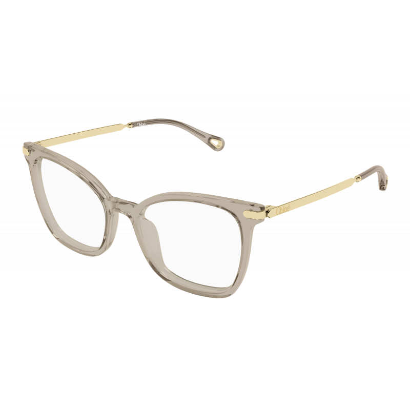 Eyeglasses Chloé CH 0360 O- 004 Brown / Transparent Gold 53mm