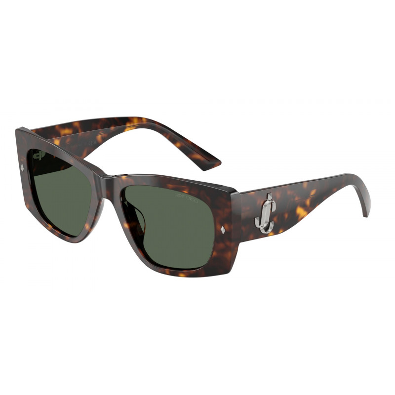 Sunglasses Jimmy Choo JC 5061 U 500271 Havana / Dark Green Polyamide Standard 54mm