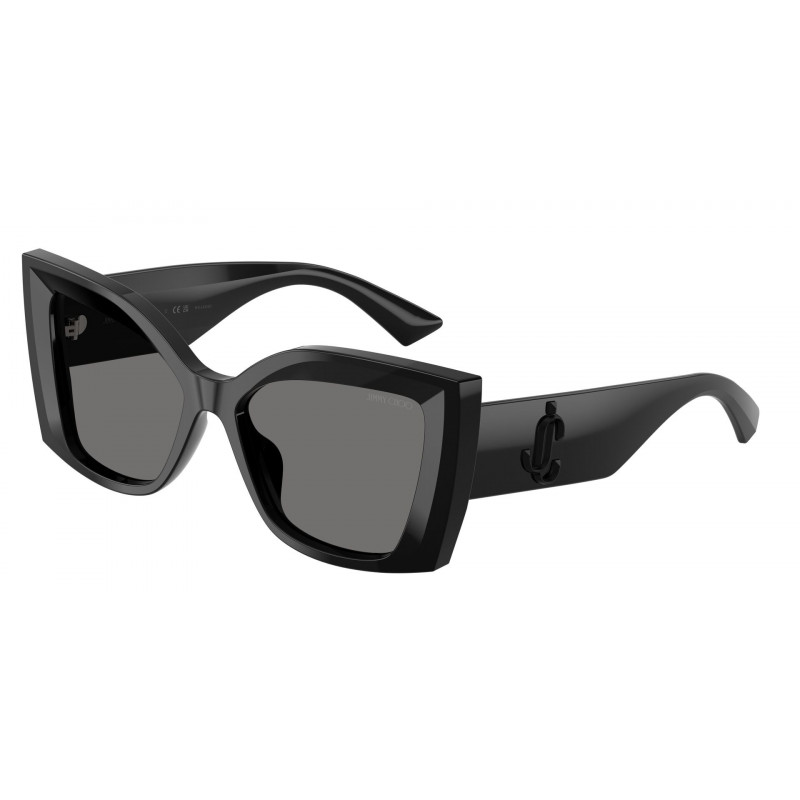 Sunglasses Jimmy Choo JC 5074 U 500081 Black / Polar Dark Grey Cr39 Polarized 54mm