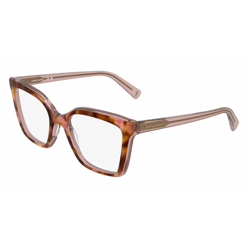 Eyeglasses LONGCHAMP LO 2795 691 Rose Havana/Transparent 53mm