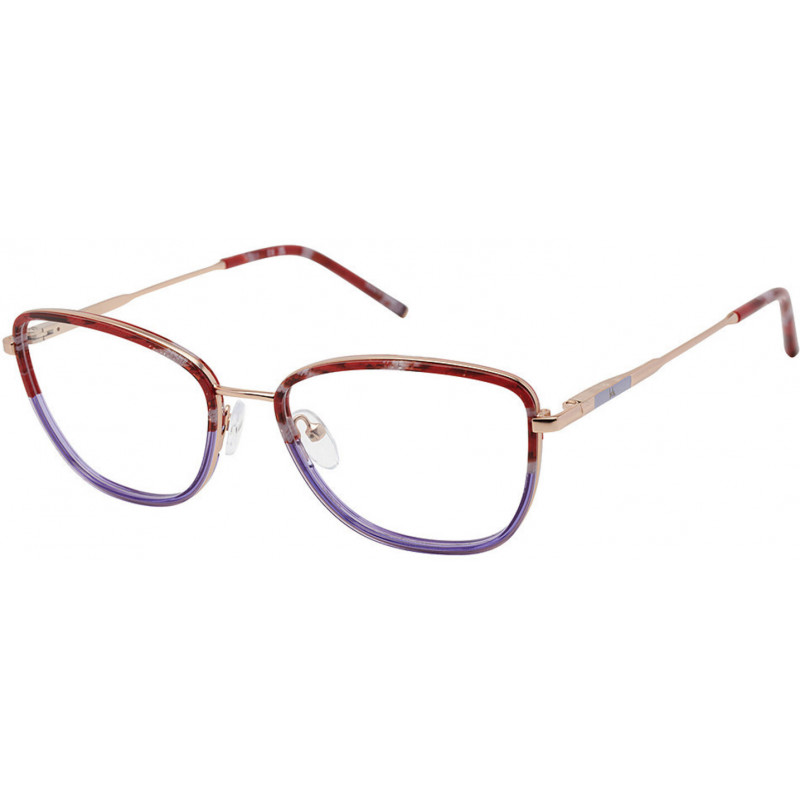Eyeglasses Nicole Miller TORINO C02 Red / Purple 57mm