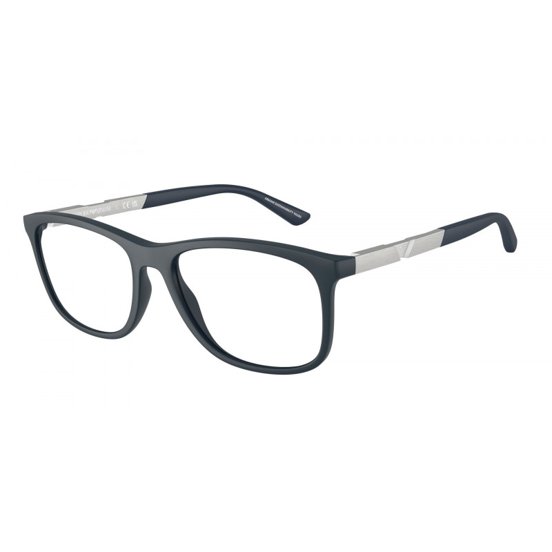 Eyeglasses Emporio Armani EA 3247 6189 Matte Dark Blue Demo Lens 53mm