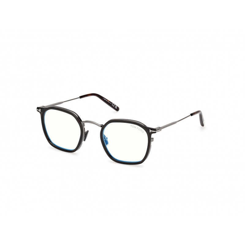 Eyeglasses Tom Ford FT 5974 -B 020 Shiny Grey / Gunmetal 50mm