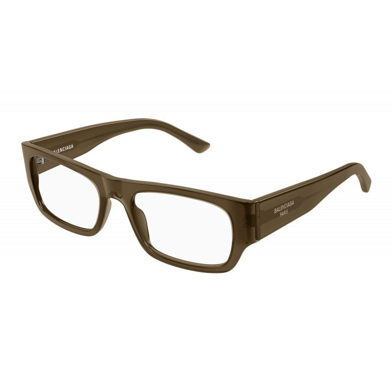 Eyeglasses Balenciaga BB 0370 O- 004 Brown / Transparent 54mm