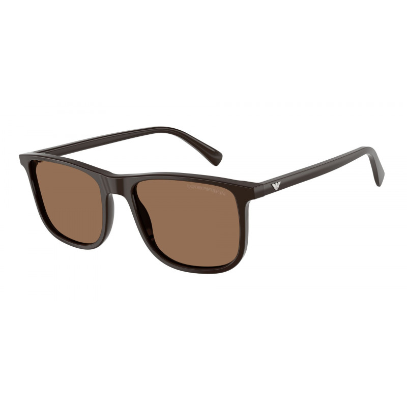 Sunglasses Emporio Armani EA 4280 645273 Shiny Brown / Dark Polyamide Standard 54mm