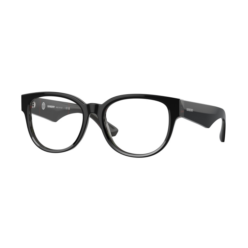 Eyeglasses Burberry BE 2410 F 4121 Top Black On Vintage Check