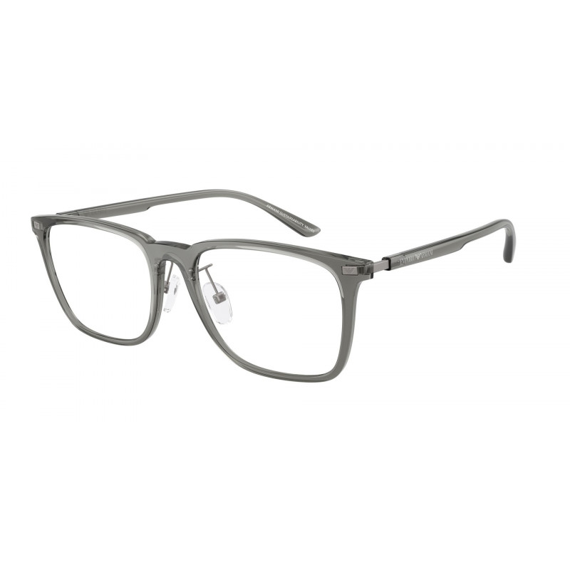 Eyeglasses Emporio Armani EA 3263 D 6106 Shiny Transparent Grey / Demo Lens 55mm