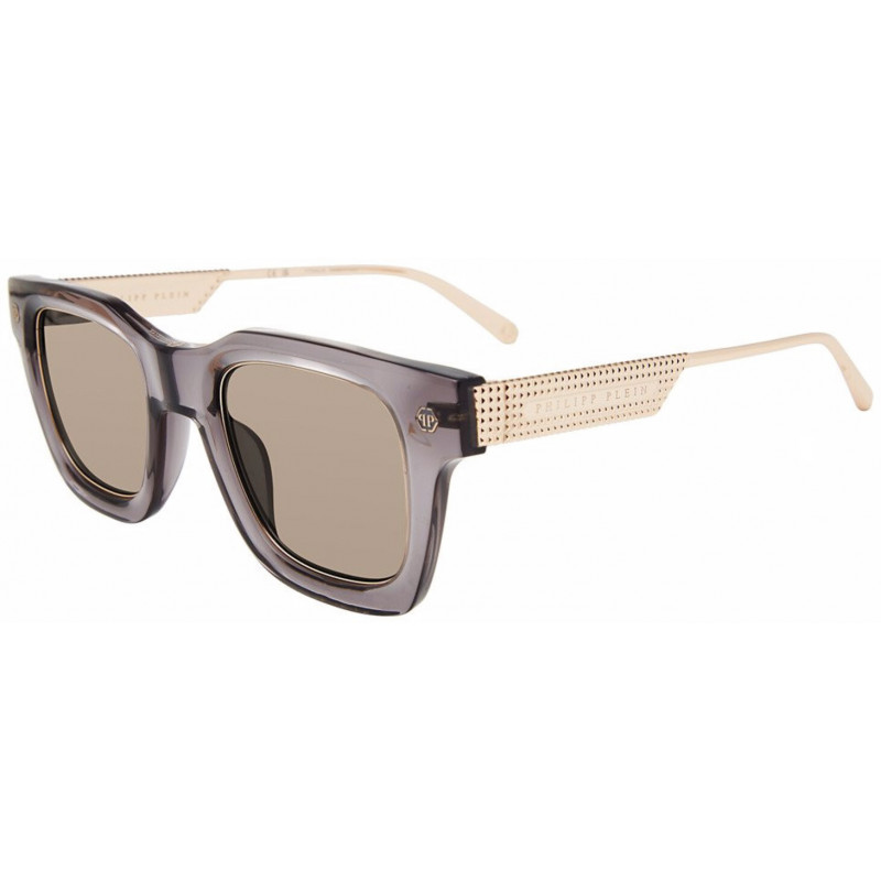 Sunglasses Philipp Plein SPP 105 M 09mb Transparent Grey 50mm