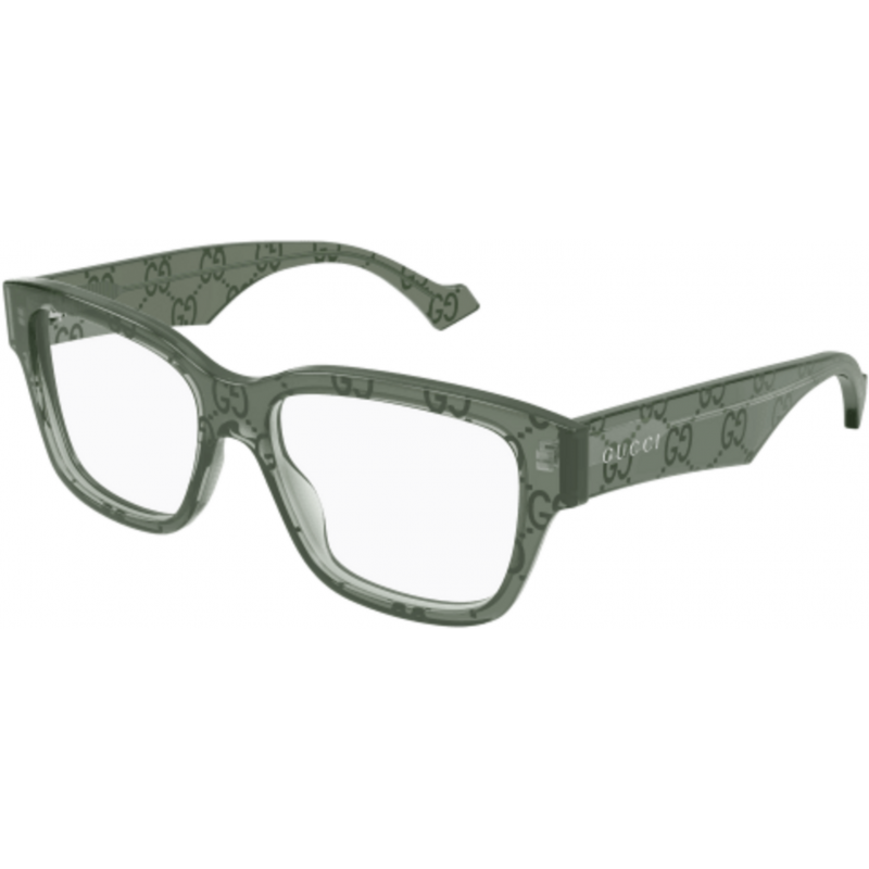 Eyeglasses Gucci GG 1428 O- 012 Green / Transparent 55mm