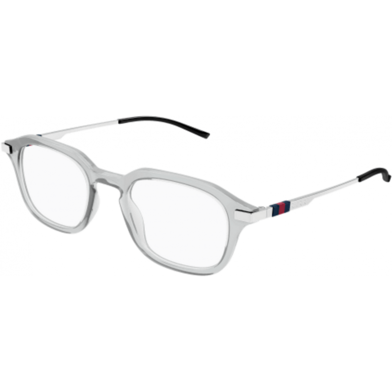 Eyeglasses Gucci GG 1891 O- 003 Grey / Transparent Silver