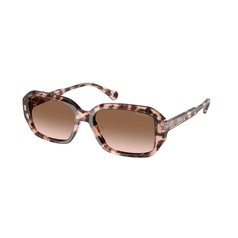 Sunglasses Ralph RA 5325 U 605813 Shiny Rose Havana / Gradient Brown Polyamide Standard 55mm