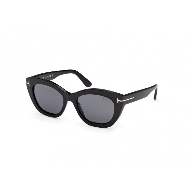 Sunglasses Tom Ford FT 1285 01D Shiny Black / 53mm