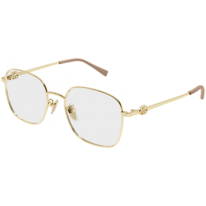 Eyeglasses Gucci GG 2006 OA- 001 Gold / Transparent 53mm
