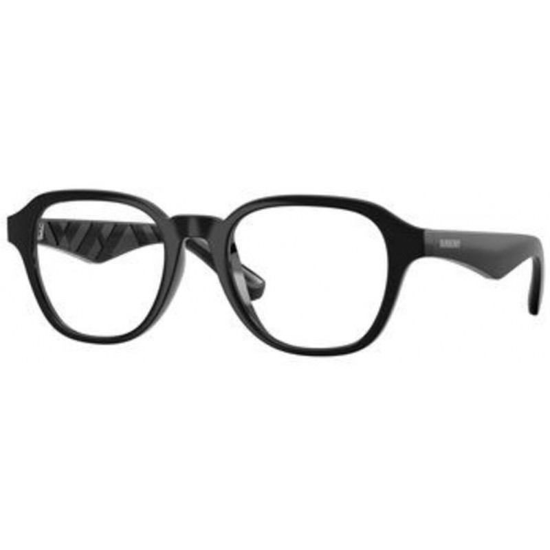 Eyeglasses Burberry BE 2444 U 3001 Black Demo Lens 49mm