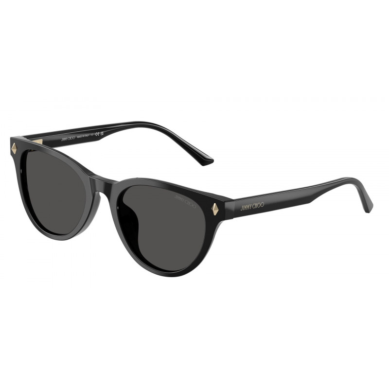 Sunglasses Jimmy Choo JC 5043 D 500087 Black / Dark Grey Polyamide Standard 53mm