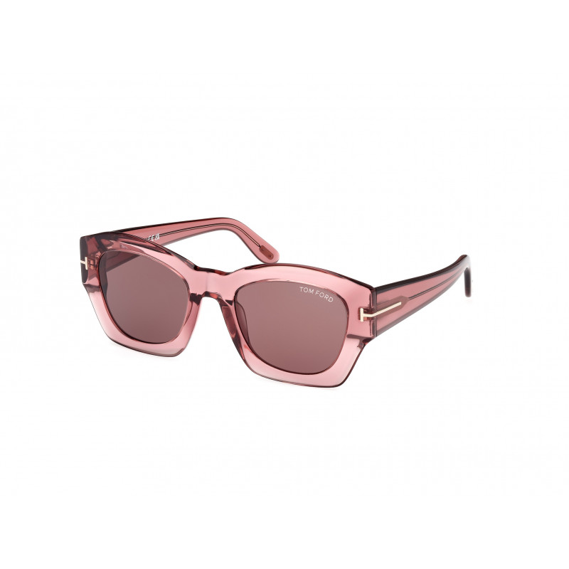 Sunglasses Tom Ford FT 1083 72E Shiny Dark Pink / 52mm
