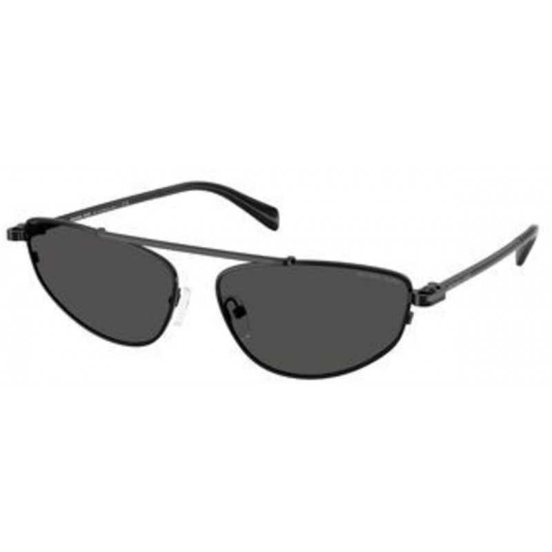 Sunglasses Michael Kors MK 1164 100587 Black Shiny / Dark Grey Solid Polyamide Standard 60mm