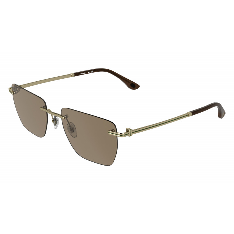 Sunglasses LACOSTE L 282 S 713 Matte Gold/Brown 55mm