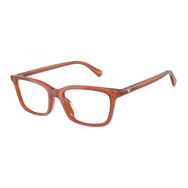 Eyeglasses Emporio Armani EA 3290 U 6455 Shiny Opal Light Brown / Demo Lens 51mm