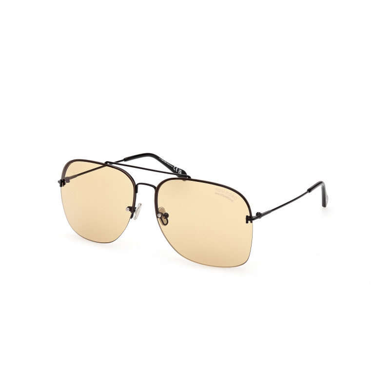 Sunglasses Tom Ford FT 0883 01E Shiny Black / 64mm