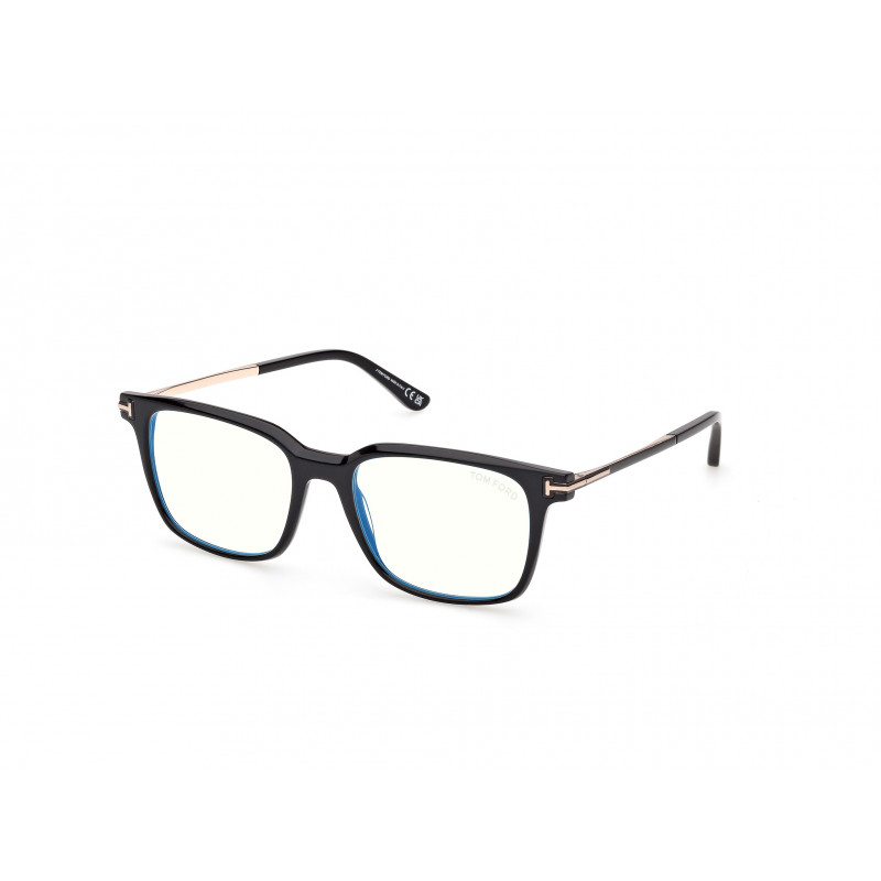 Eyeglasses Tom Ford FT 6124 -B 001 Shiny Black / 53mm