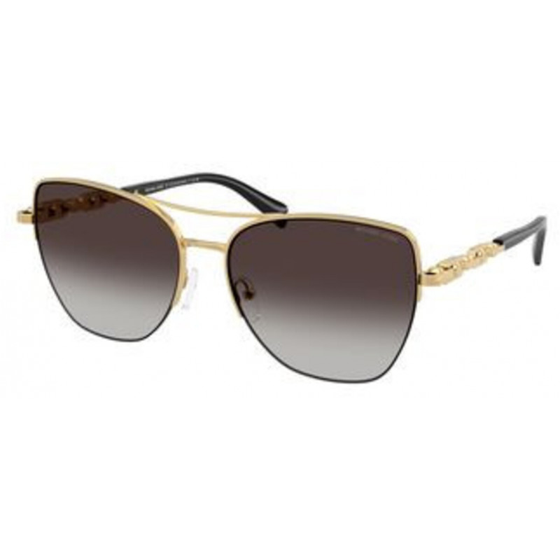 Sunglasses Michael Kors MK 1163 18968G Yellow Gold Shiny / Dark Grey Gradient Polyamide Standard 57mm