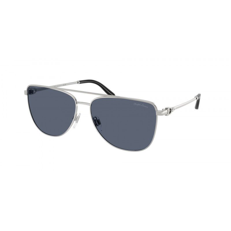 Sunglasses Ralph Lauren RL 7096 900187 Shiny Silver / Dark Grey Policarbonate Standard 59mm