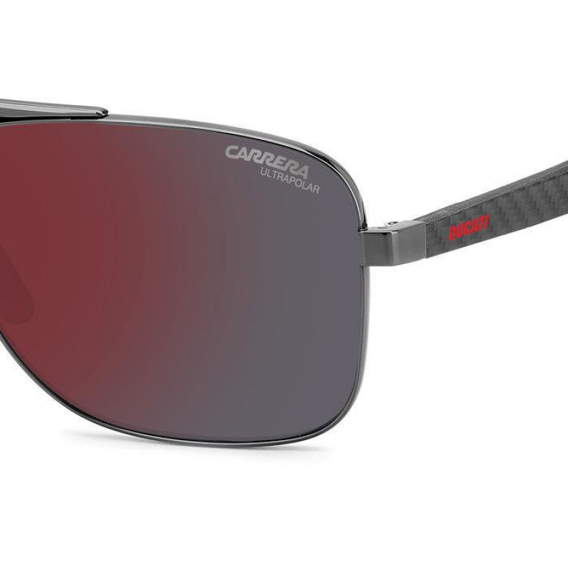 Sunglasses Carrera CARDUC 022 /S 81H4 H4 Red Mirror Pz Hightcontrast Ar 60mm