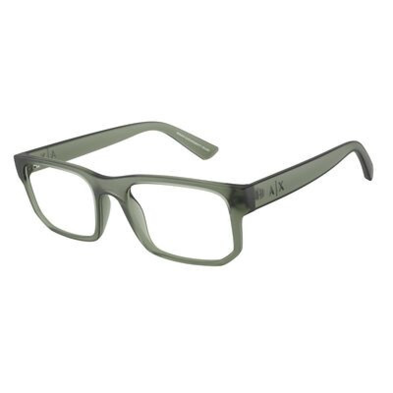 Eyeglasses Armani Exchange AX 3135 8362 Matte Frosted Agave / Demo Lens 54mm