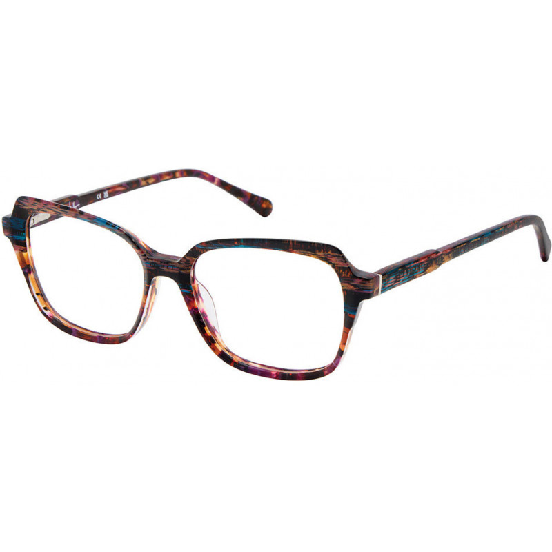 Eyeglasses Nicole Miller TOURELLES C03 Berry Multi 52mm