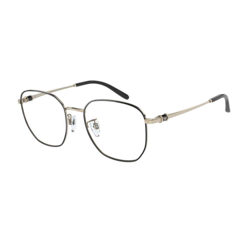 Eyeglasses Emporio Armani EA 1134 D 3082 Shiny Pale Gold/Black 53mm