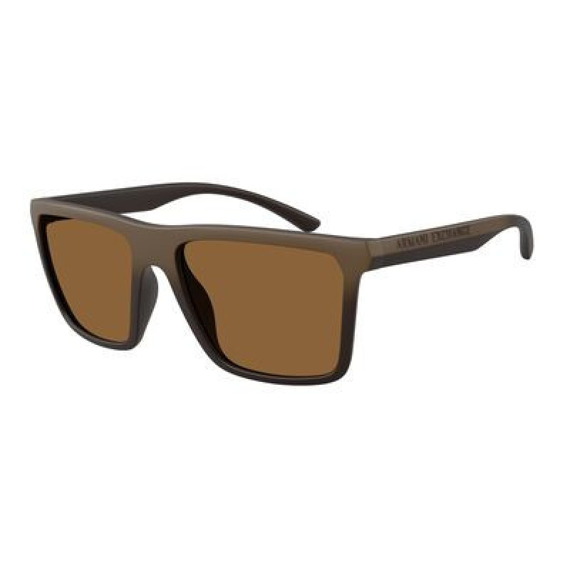 Sunglasses Armani Exchange AX 4162 SU 839173 Matte Brown / Gradient Polyamide Standard 57mm