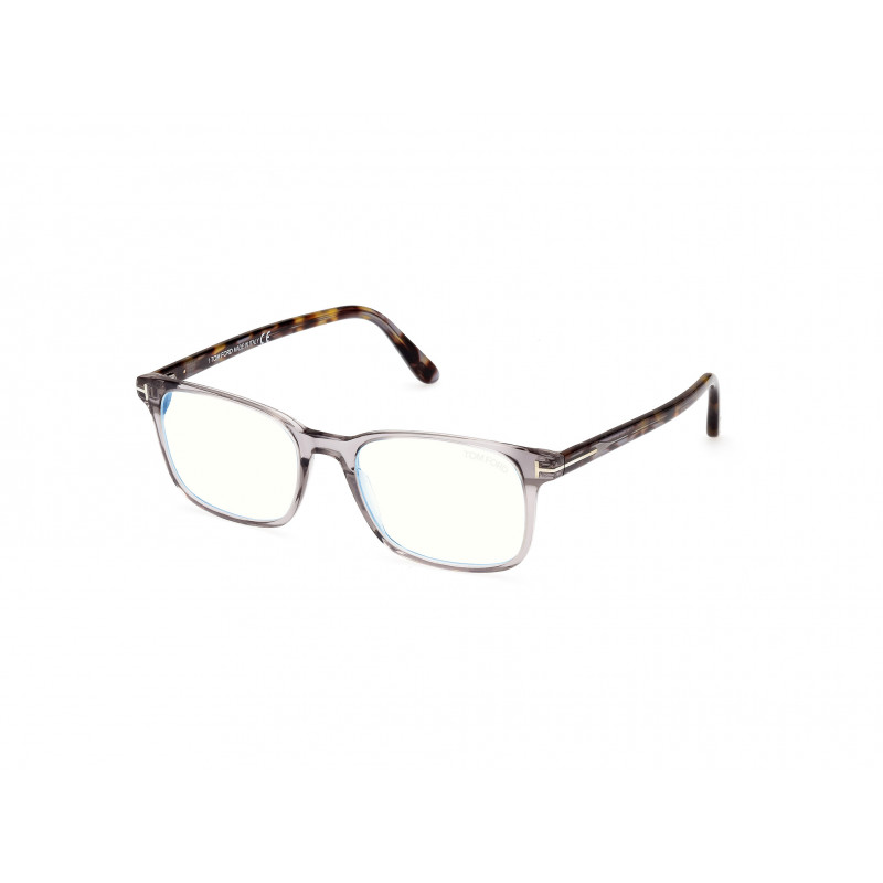 Eyeglasses Tom Ford FT 5831 -B 020 Shiny Grey / Coloured Havana 51mm