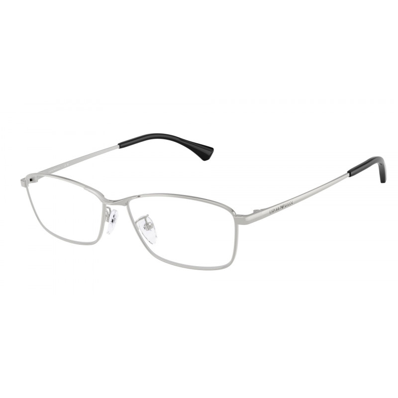 Eyeglasses Emporio Armani EA 1196 D 3015 Shiny Silver Demo Lens 57mm