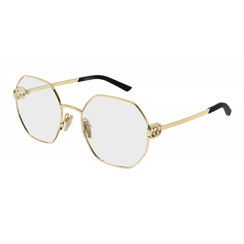 Eyeglasses Gucci GG 2048 O- 002 Gold / Transparent 54mm