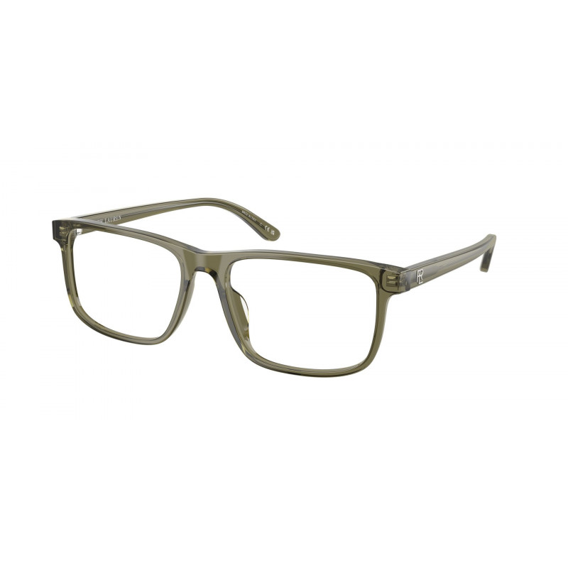 Eyeglasses Ralph Lauren RL 6225 U 6284 Transparent Olive Green / Demo Lens 56mm