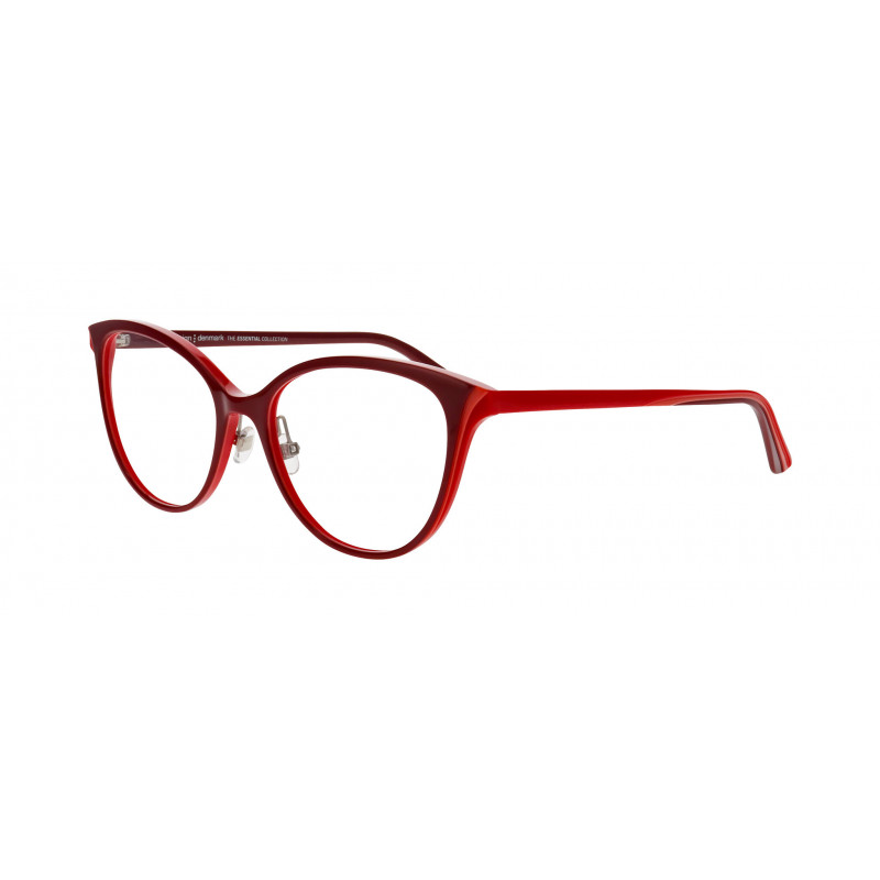 Eyeglasses Pro-design Denmark WING 2 4022 Red Medium Shiny / Nosepad 55mm