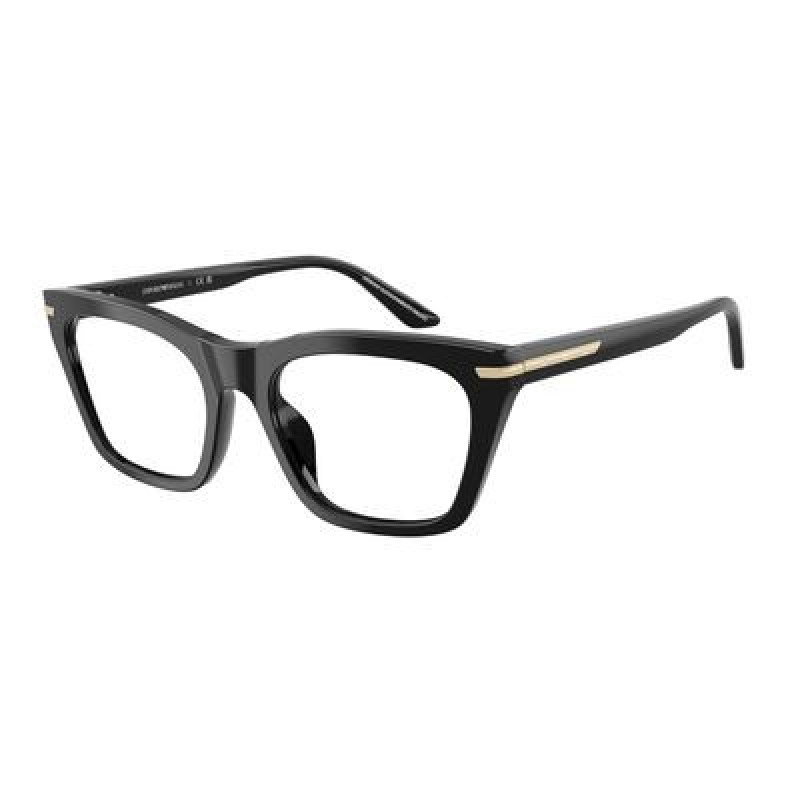 Eyeglasses Emporio Armani EA 3283 BU 5017 Shiny Black Demo Lens 53mm