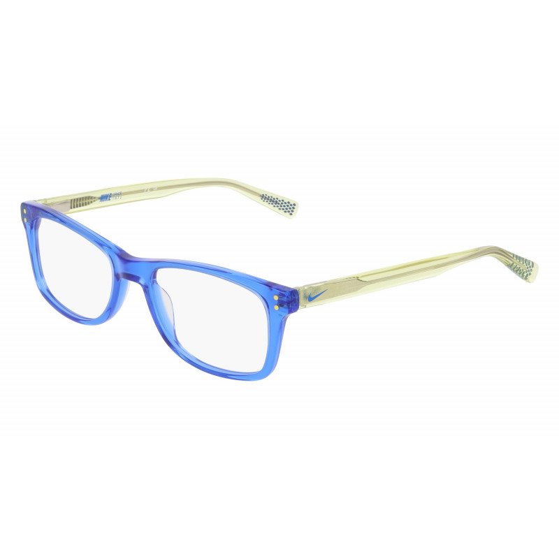 Eyeglasses NIKE 5538 430 Cobalt/Lemon 49mm