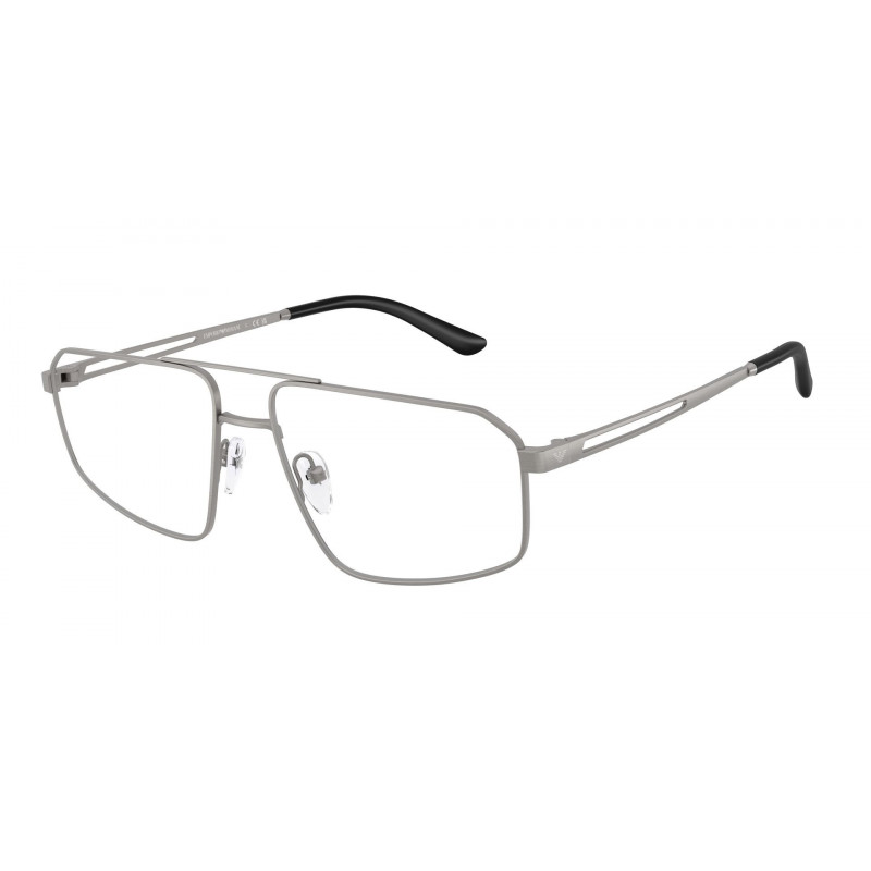 Eyeglasses Emporio Armani EA 1184 3032 Brushed Matte Gunmetal / Demo Lens 58mm
