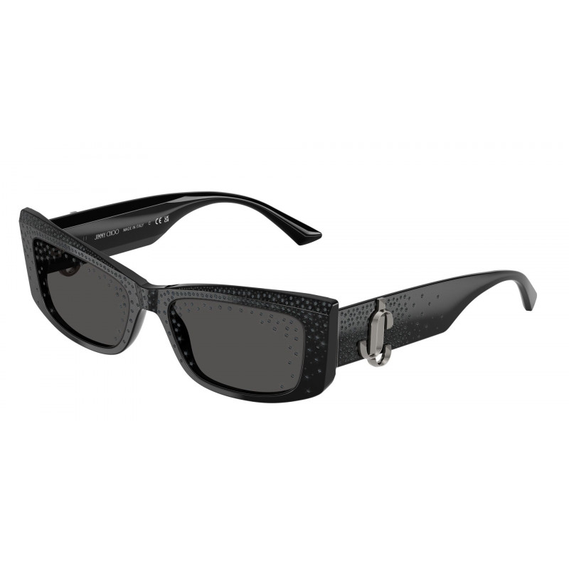 Sunglasses Jimmy Choo JC 5020 B 501787 Black / Dark Grey Polyamide Standard 55mm