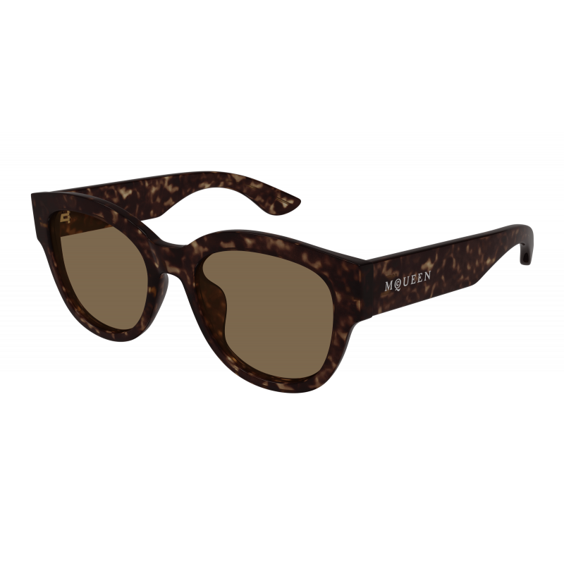 Sunglasses Alexander McQueen AM 0509 SA- 002 Havana / Brown 55mm